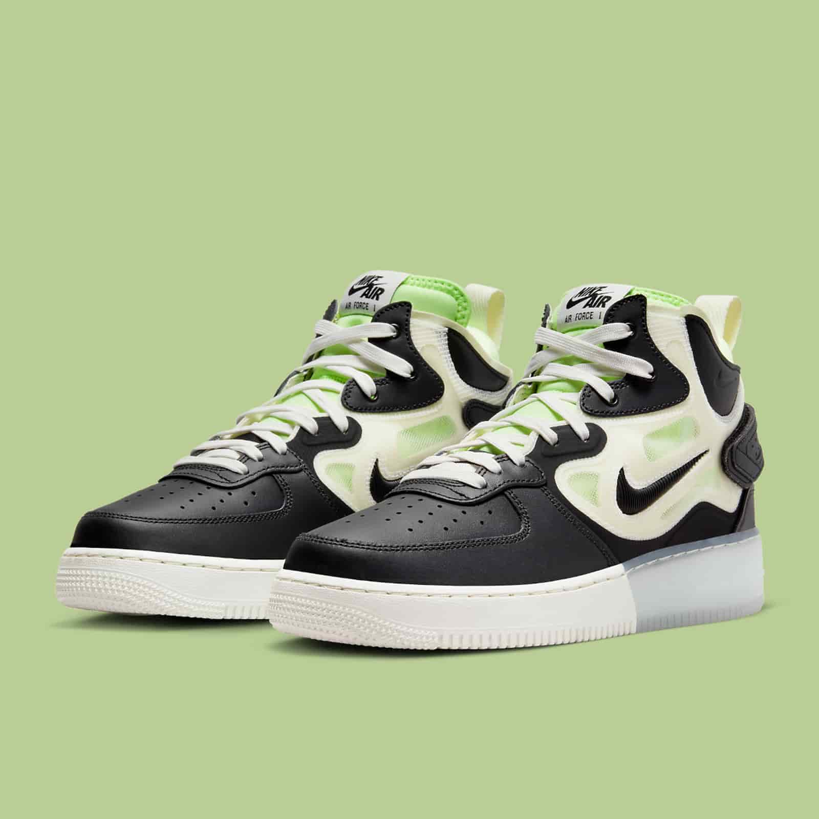 Nike air force 1 mid hombre verdes shop