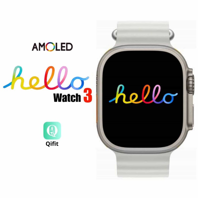 Hello Watch 3 Amoled 4 GB Doble Correa