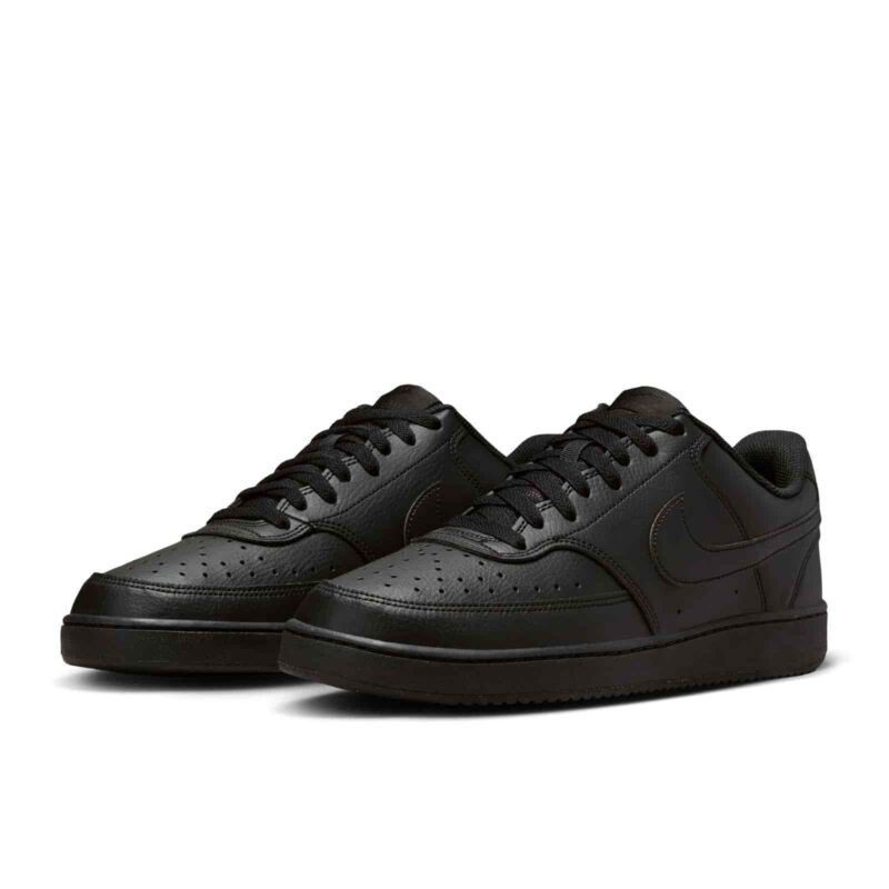 Nike Court Vision Low Next Nature 'Triple Black' - Imagen 3
