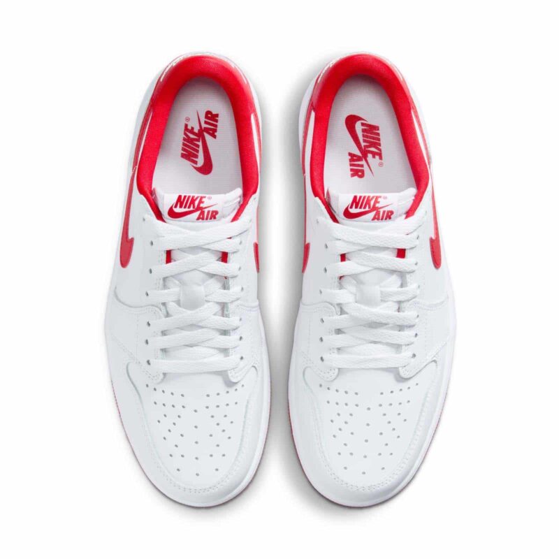 Nike Air Jordan 1 Low OG "White/Red" - Imagen 4