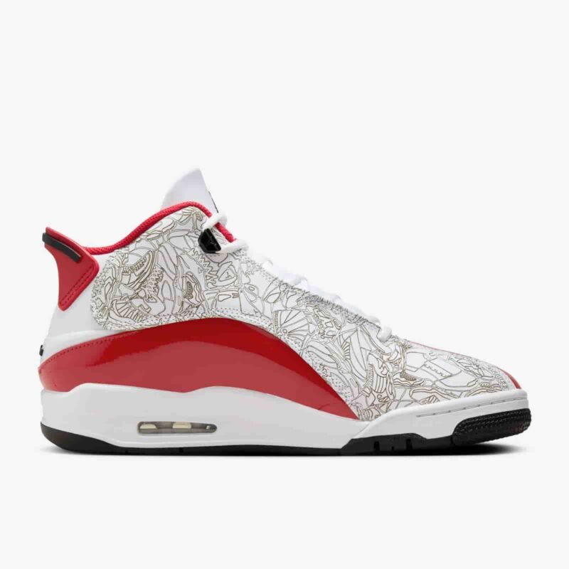 Air Jordan Dub Zero 'Red White' - Imagen 2