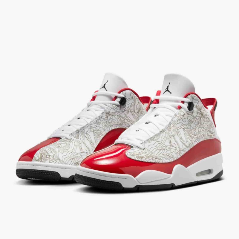 Air Jordan Dub Zero 'Red White' - Imagen 3