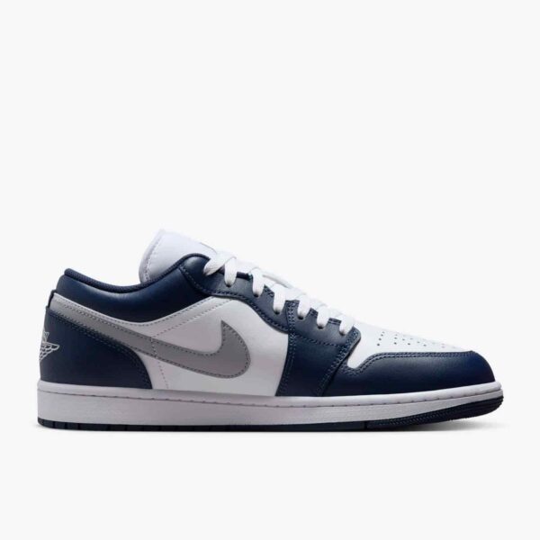 Air Jordan 1 Low 'Wolf Grey Midnight Navy' 553558-141