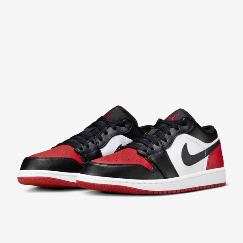 Air Jordan 1 Low 'Bred Toe 2.0' 553558-161