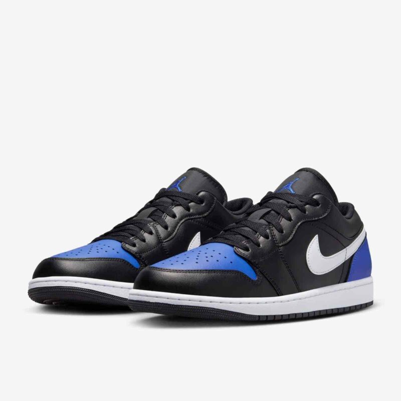 Air Jordan 1 Low 'Black Royal Toe' 553558-042