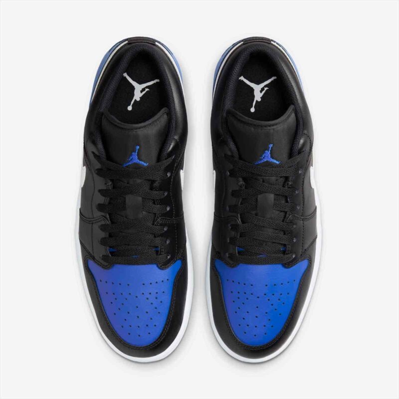 Air Jordan 1 Low 'Black Royal Toe' 553558-042