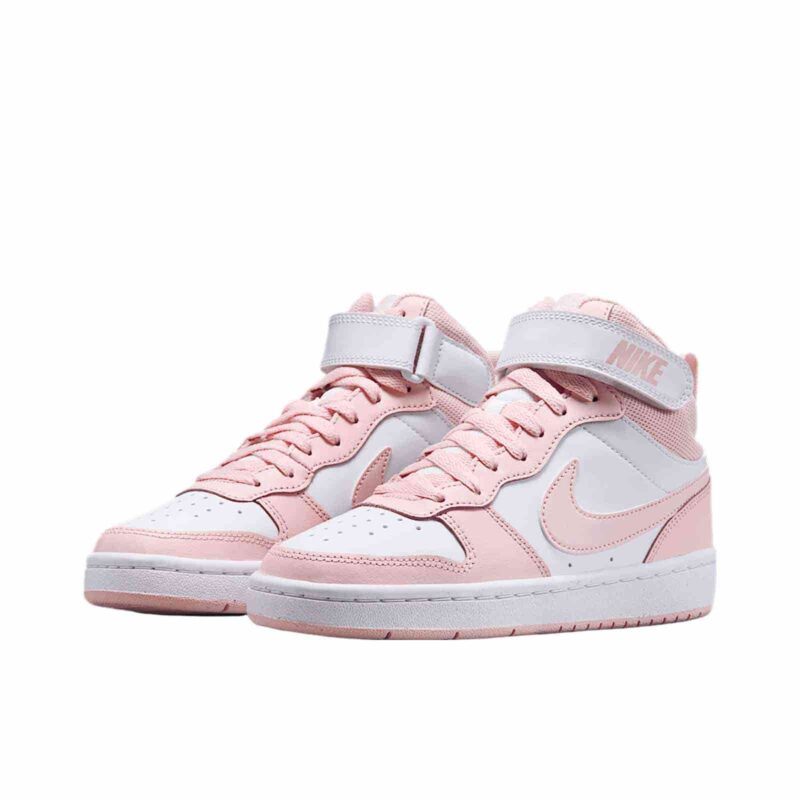 Nike Court Borough Mid 2 GS 'Echo Pink' CD7782-122