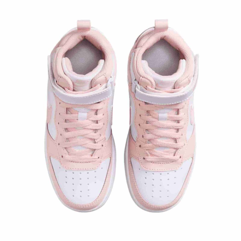 Nike Court Borough Mid 2 GS 'Echo Pink' CD7782-122