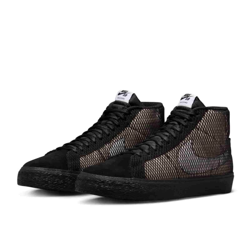 Nike SB Zoom Blazer Mid Premium 'Black Netting' FN6038-100