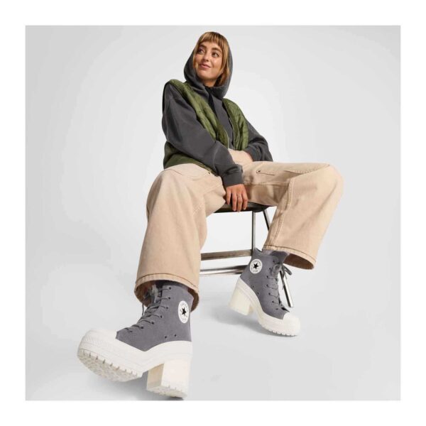 Converse Chuck 70 De Luxe Heel Platform High 'Sharkskin' A12327C