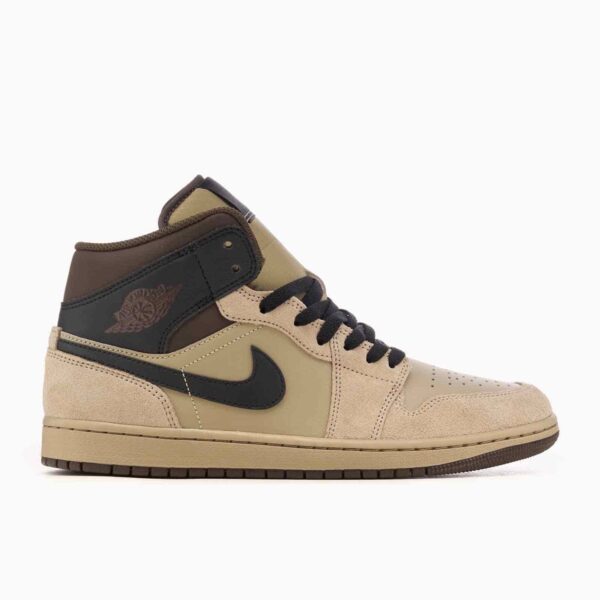 Air Jordan 1 Mid 'Khaki Black' HV6422-200