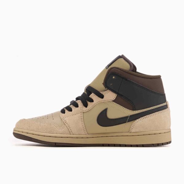 Air Jordan 1 Mid 'Khaki Black' HV6422-200