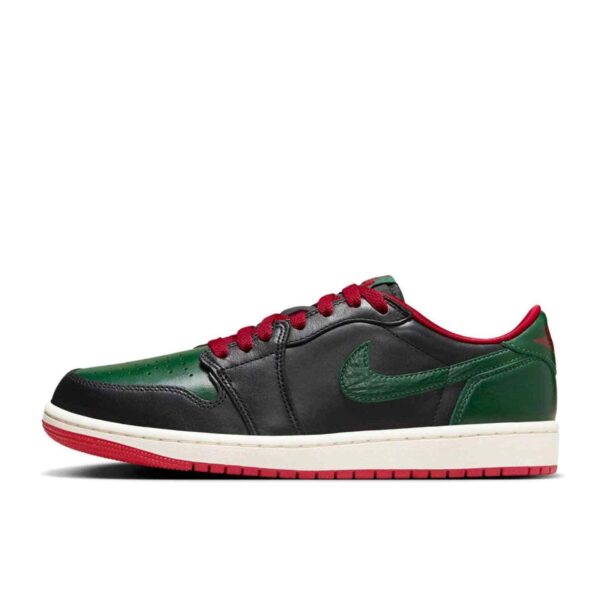 Air Jordan 1 Retro Low OG 'Black Gorge Green' CZ0775-036