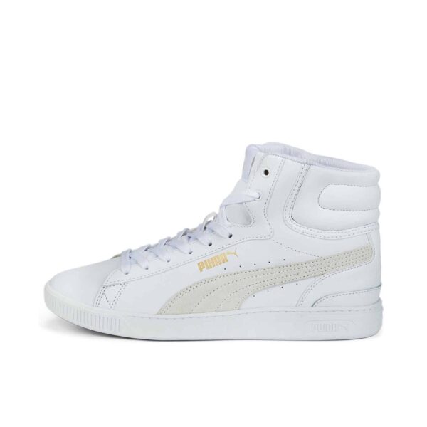 Puma Vikky V3 Mid Leather 'White Team Gold' 387610-05