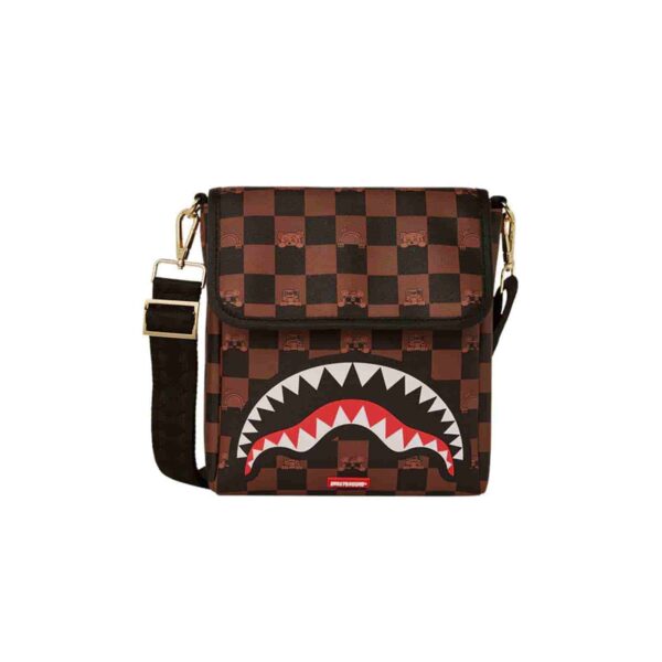 Sprayground Bolso Cruzado Ancho Peeking Character Check 910B7505NSZ