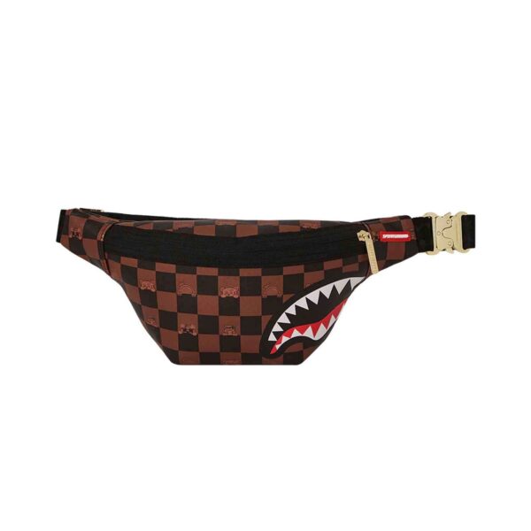 Sprayground Cangurera Peeking Character Check 910B7512NSZ