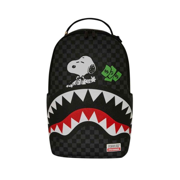 Sprayground Mochila DLXSV Peanuts Snoopy Top Shark Money 910B7741NSZ