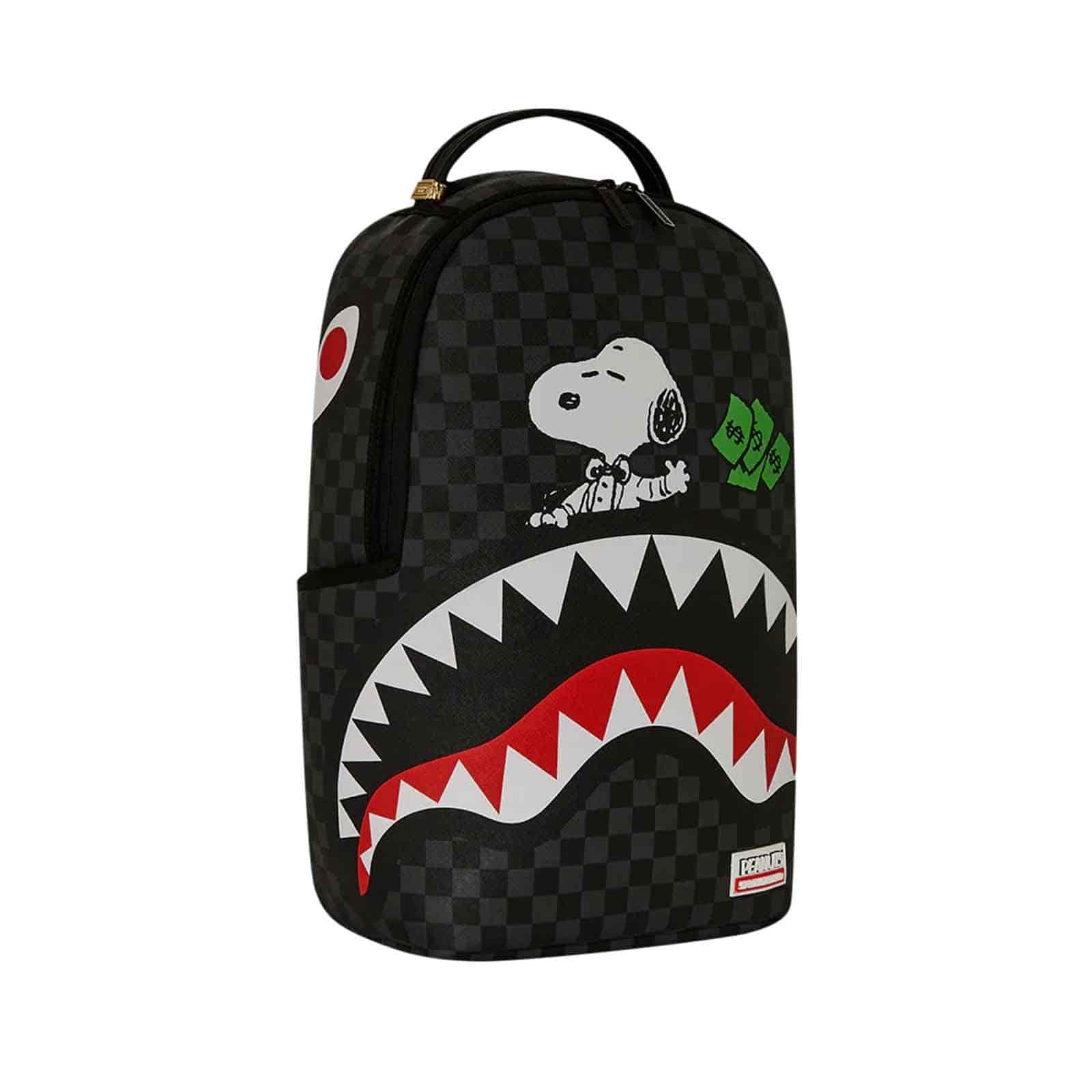 Sprayground Mochila DLXSV Peanuts Snoopy Top Shark Money - Imagen 6