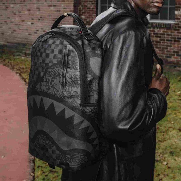 Sprayground Mochila DLXSV Torn Graff Check 910B7055NSZ