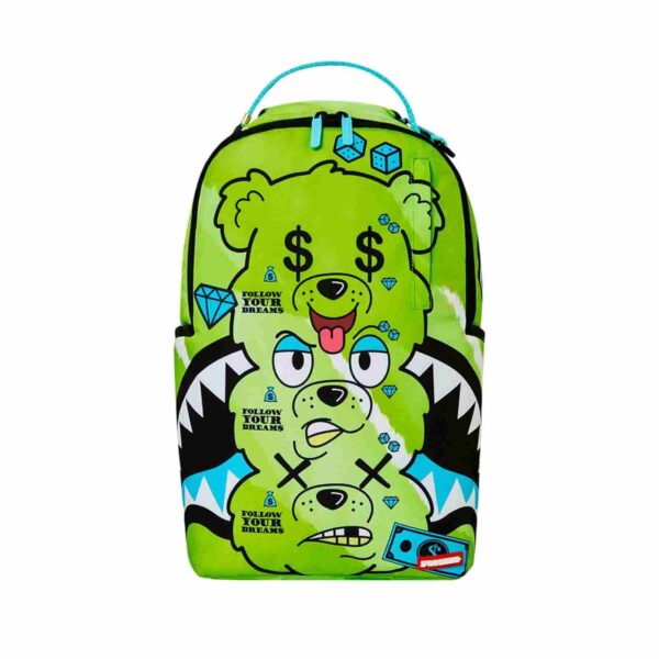 Sprayground Mochila Triple Bear Green DLXSR 910B6684NSZ