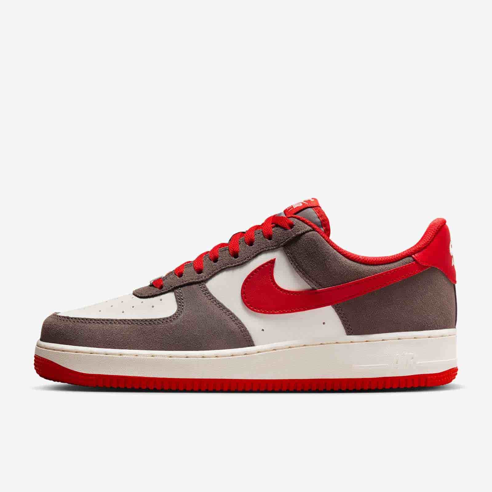 Nike Air Force 1 '07 LV8 'Baroque Brown University Red' - Imagen 6