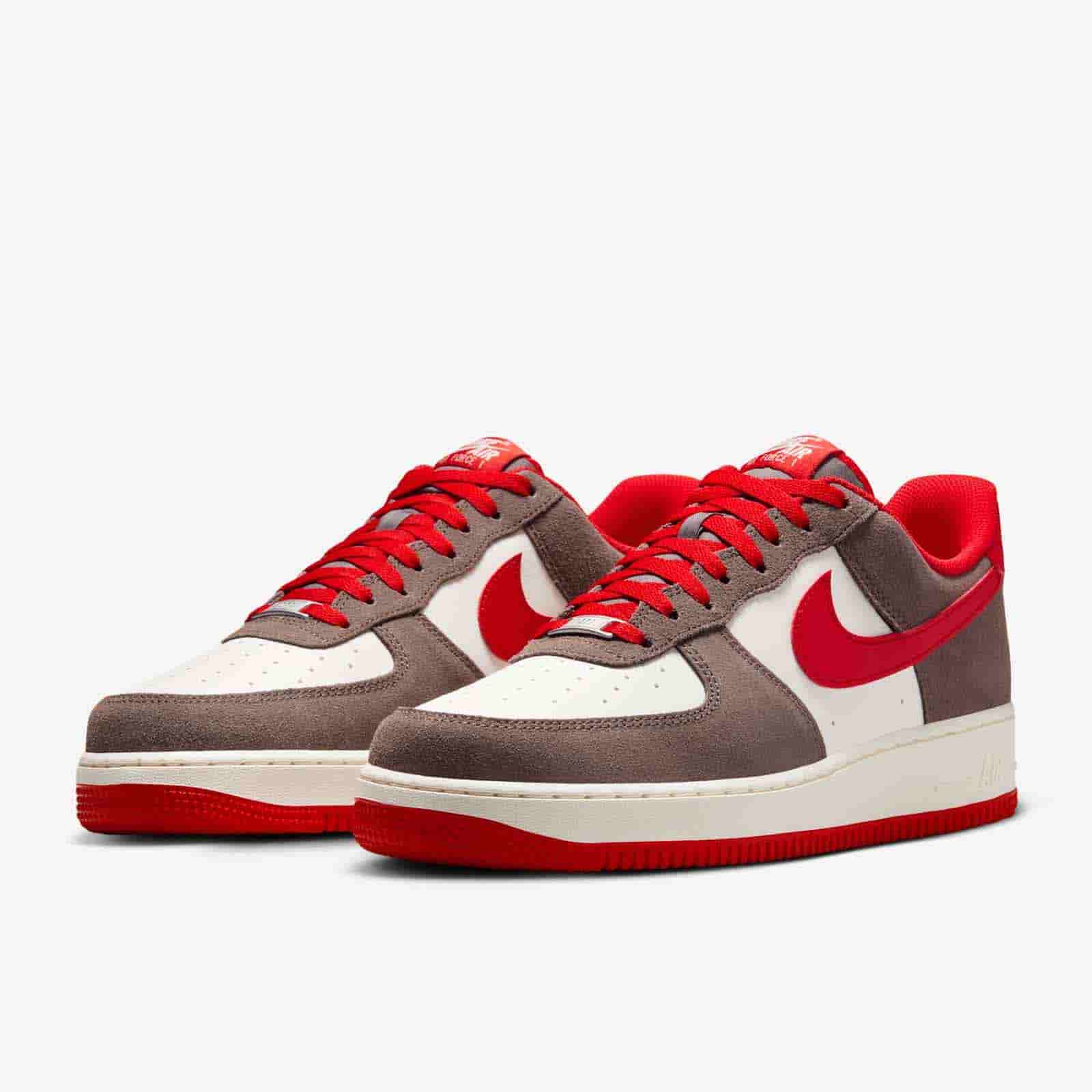 Nike Air Force 1 '07 LV8 'Baroque Brown University Red' FQ8714-201
