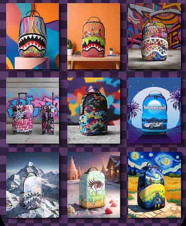 mochilas Sprayground en oferta Peru
