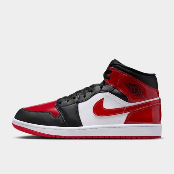 Air Jordan 1 Mid SE 'Patent Bred Toe' HV4091-006