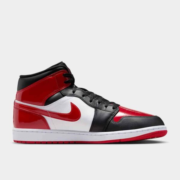 Air Jordan 1 Mid SE 'Patent Bred Toe' HV4091-006