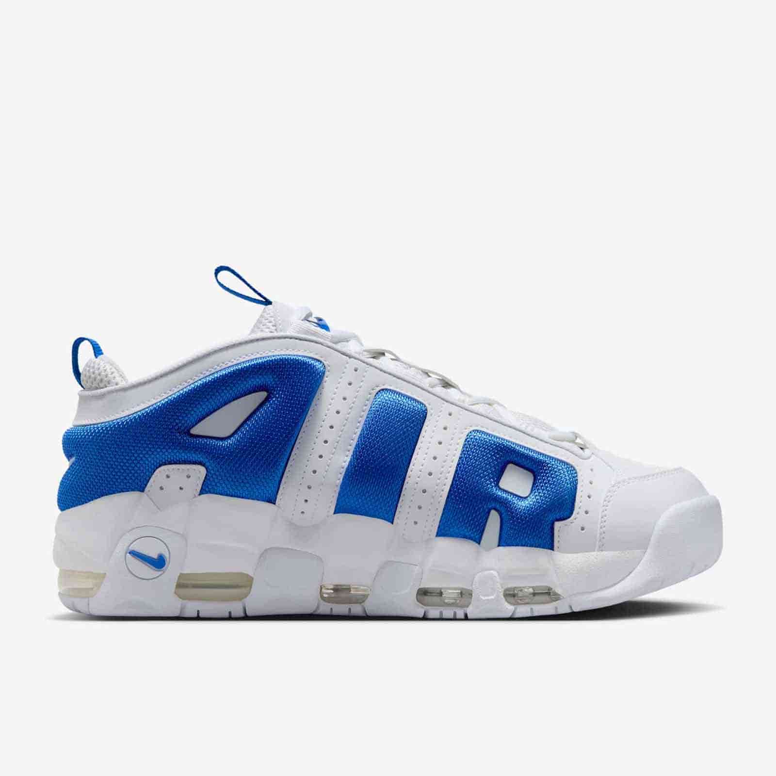 Nike Air More Uptempo Low 'White Hyper Royal' FZ3055-101