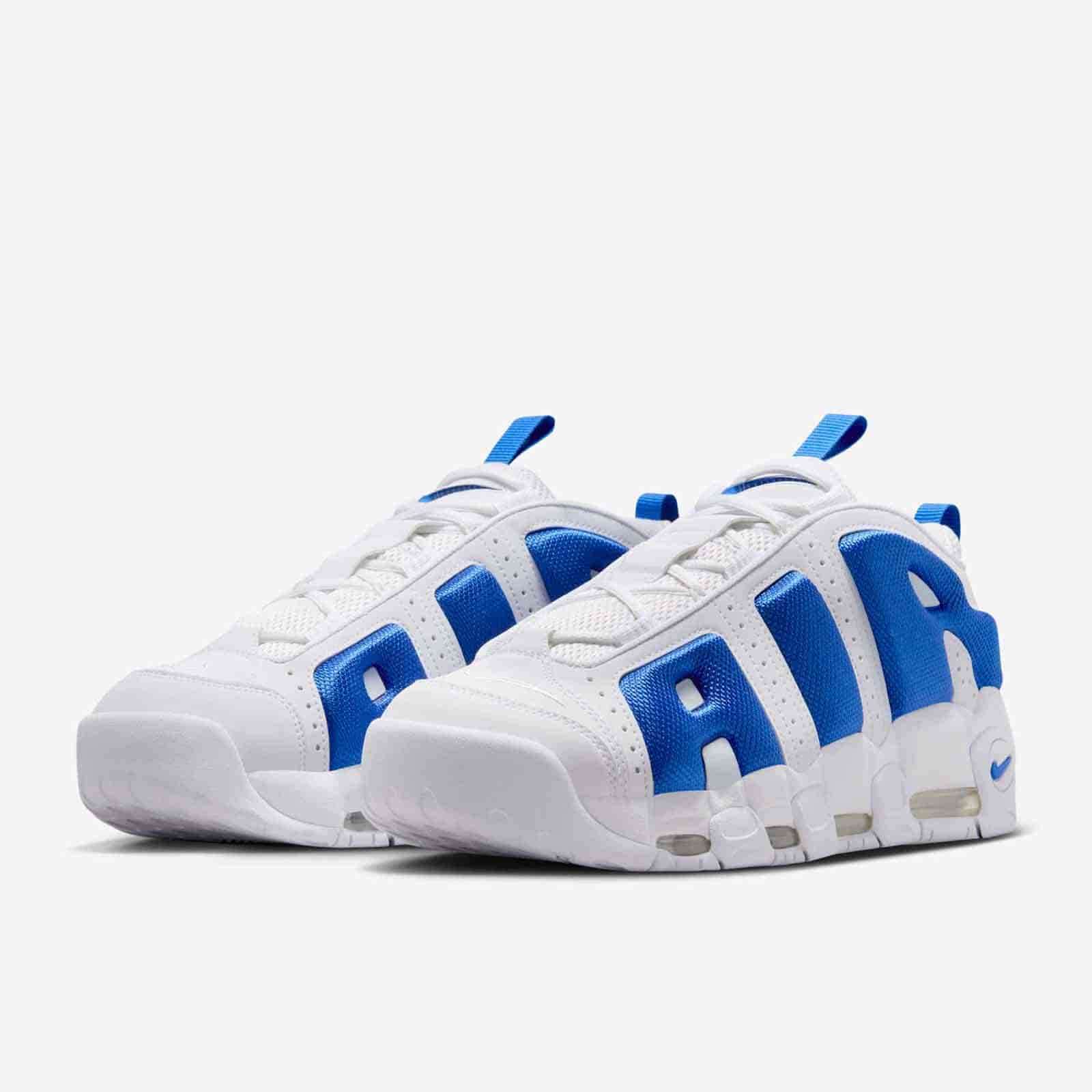 Nike Air More Uptempo Low 'White Hyper Royal' FZ3055-101