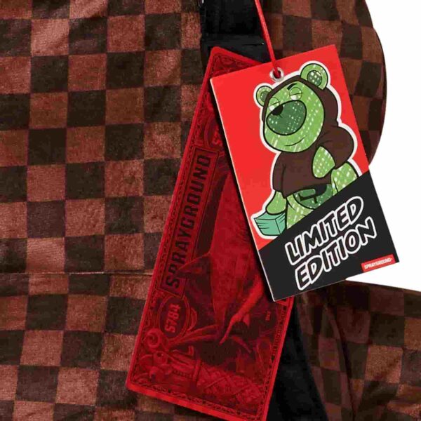 Sprayground Mochila Sip Fade Away Hoodie Moneybear Limited Edition 910B6630NSZ