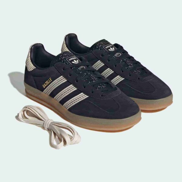 Adidas Gazelle Indoor 'Black Wonder White Gum' JI2755