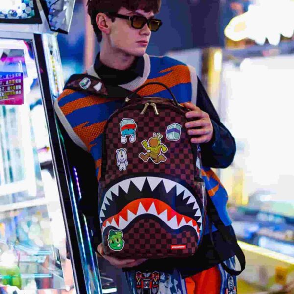 Sprayground Mochila DLXSV Sticker Campaign 910B5797NSZ