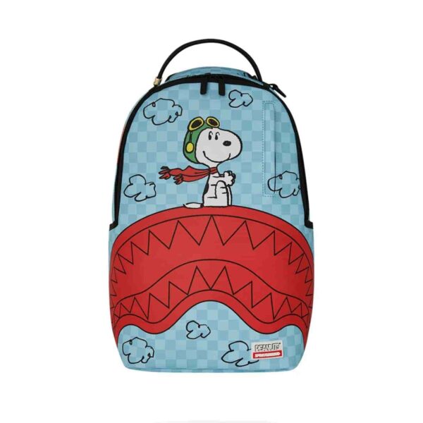 Sprayground Mochila DLXSV Peanuts Snoopy Pilot Shark 910B7665NSZ