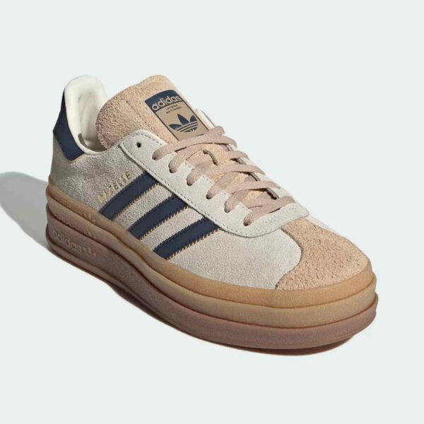 Adidas Gazelle Bold 'Cream Night Indigo' JQ5126 para mujer