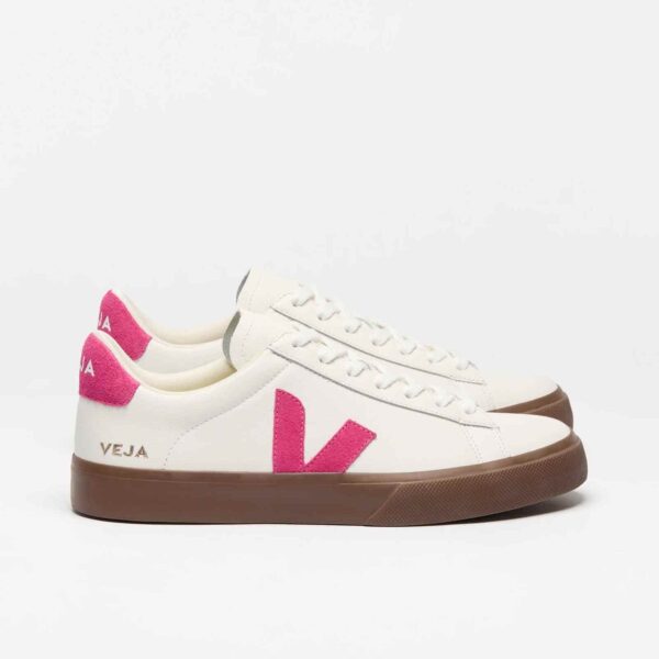 Veja Campo Leather 'White Pink Bark' CP0521178