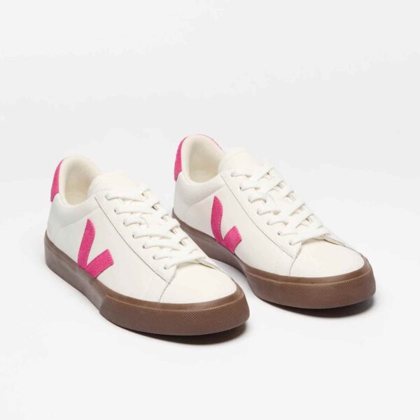 Veja Campo Leather 'White Pink Bark' CP0521178