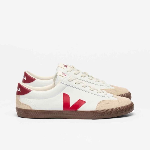 Veja Volley Leather 'White Pekin Bark' VO2003533