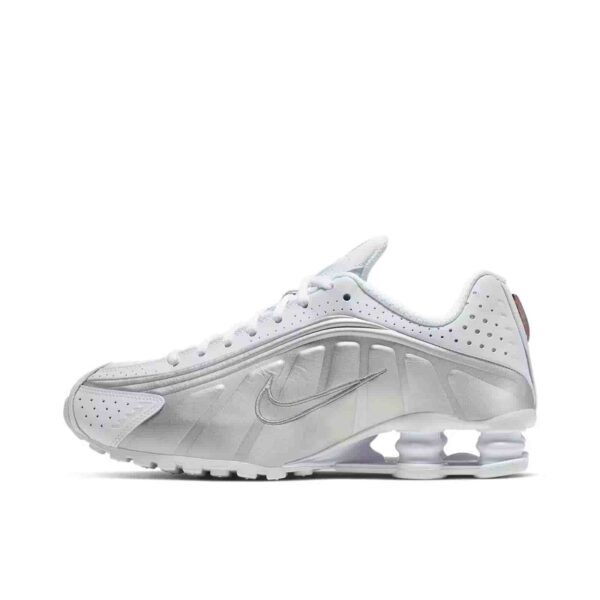 Nike Shox R4 'White Metallic Silver' AR3565-101