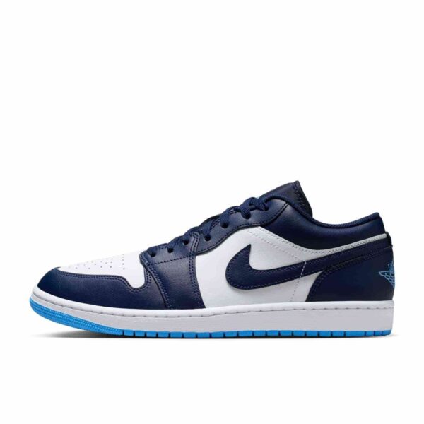 Air Jordan 1 Low 'Midnight Navy University Blue' 553558-404
