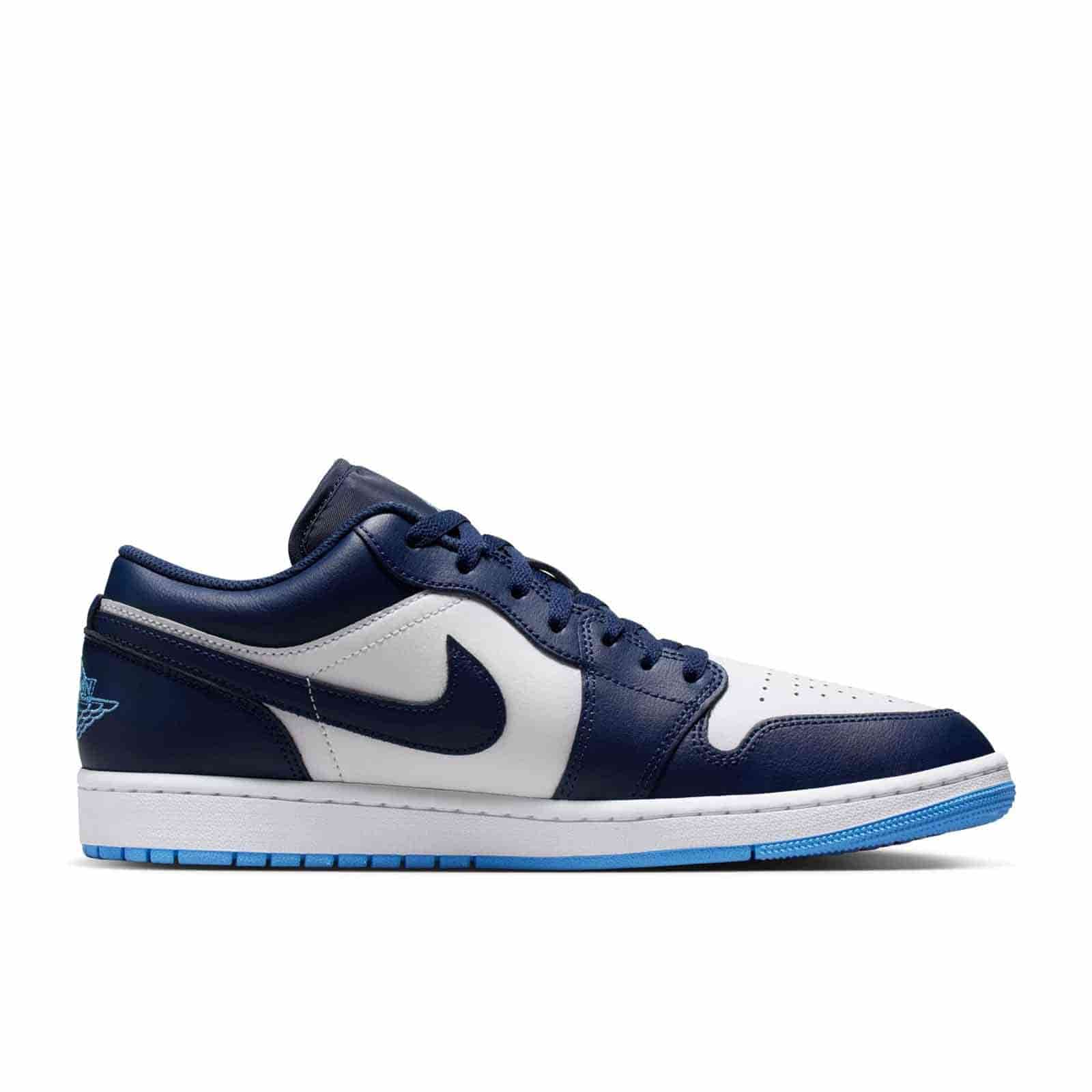 Air Jordan 1 Low 'Midnight Navy University Blue' 553558-404