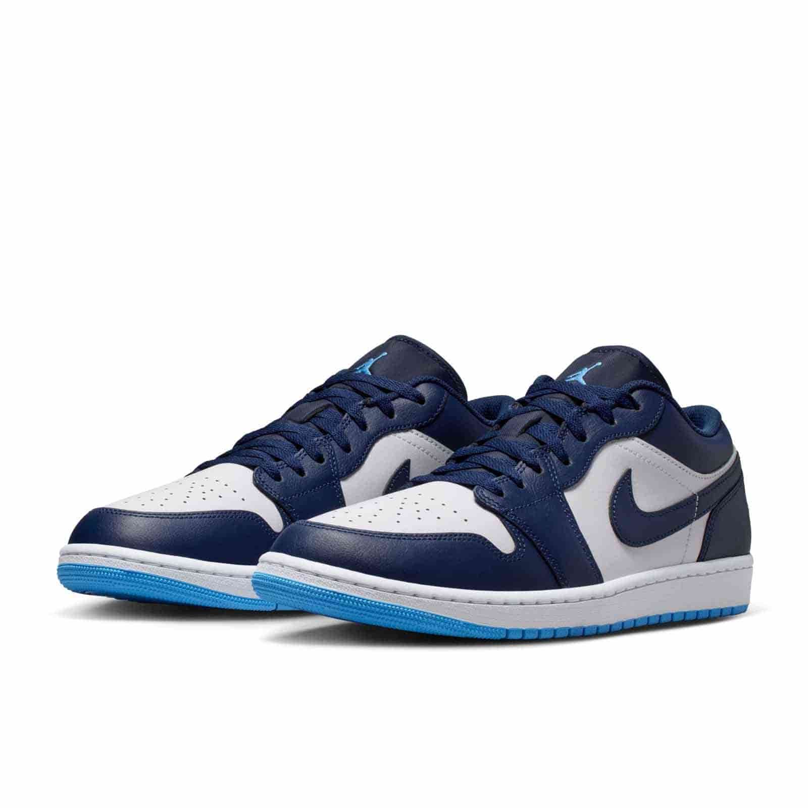 Air Jordan 1 Low 'Midnight Navy University Blue' 553558-404