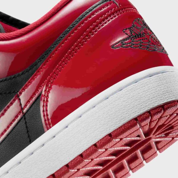 Air Jordan 1 Low SE 'Patent Varsity Red Black' HV4089-006