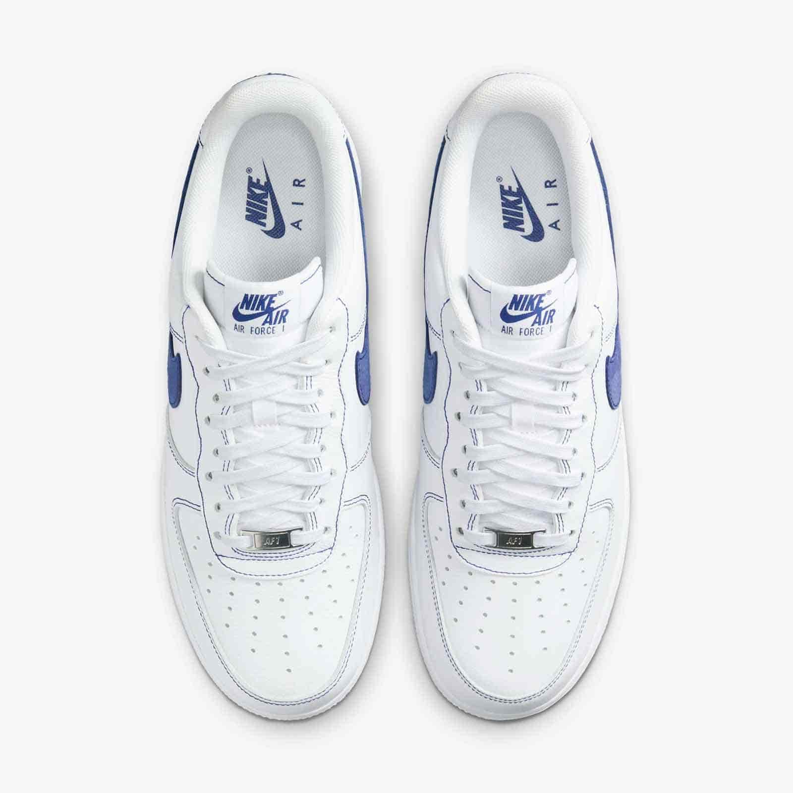 Nike Air Force 1 '07 LV8 'White Deep Royal' HQ2037-100