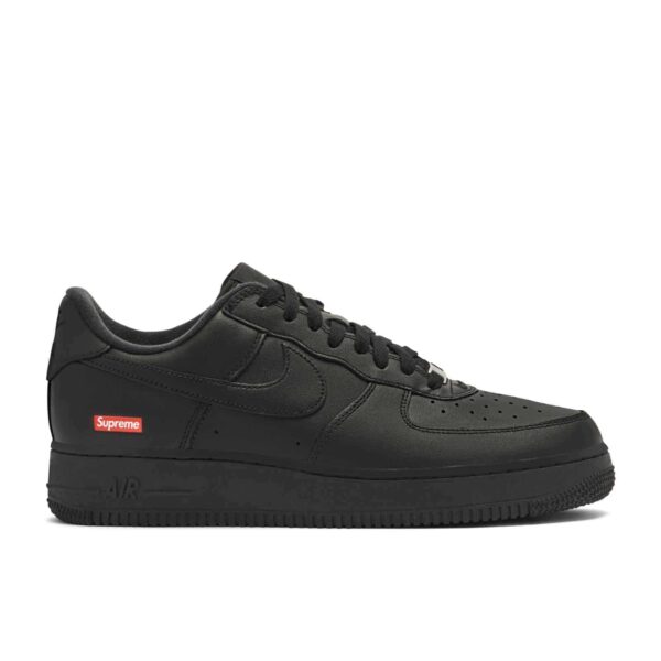 Nike Air Force 1 'Triple Black' "Supreme" CU9225-001