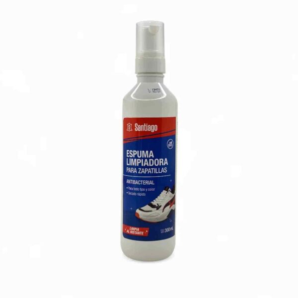 Santiago Espuma Limpiadora de Zapatillas 300 Ml.