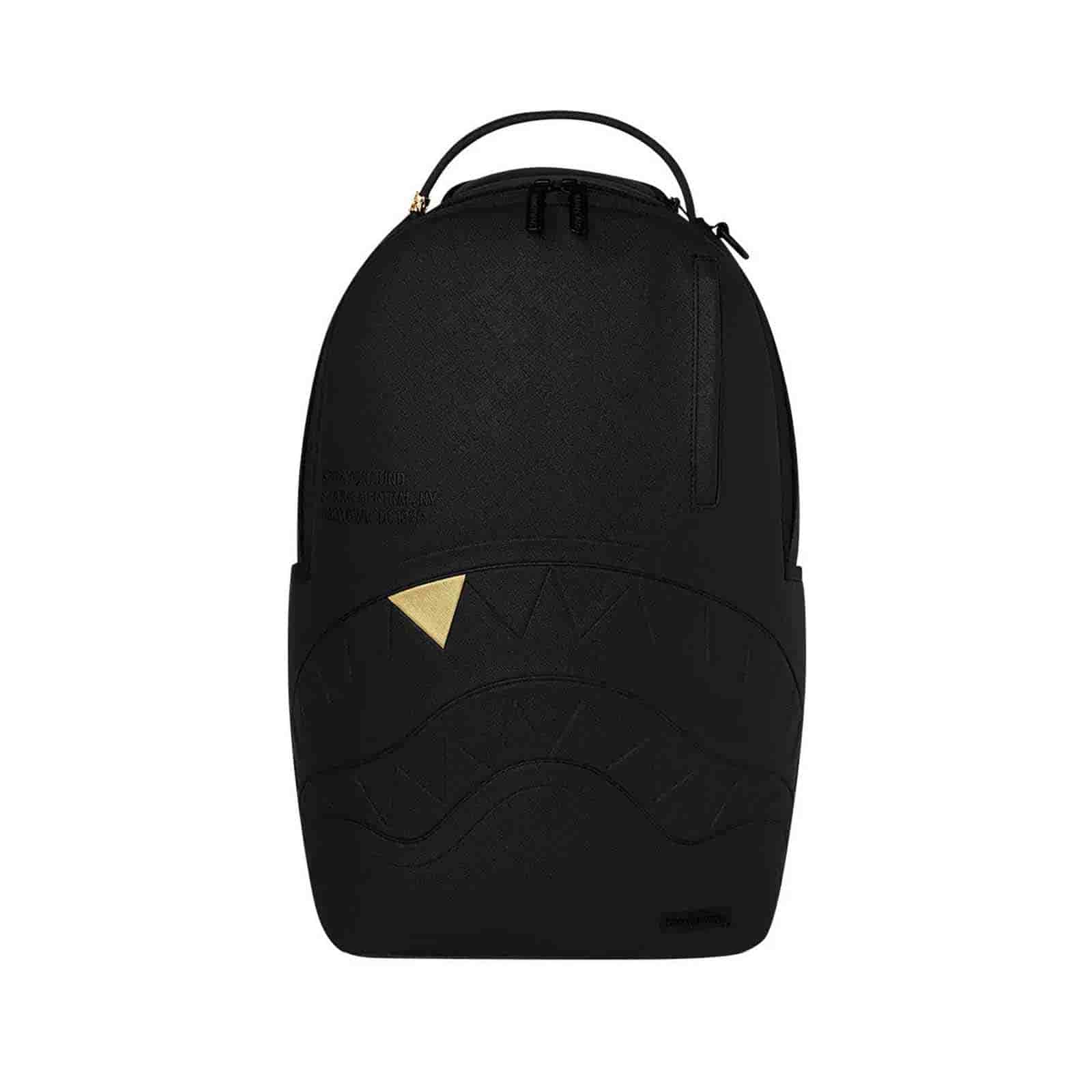 Sprayground Mochila Blacked Out Embossed Gold Tooth 910B9325NSZ